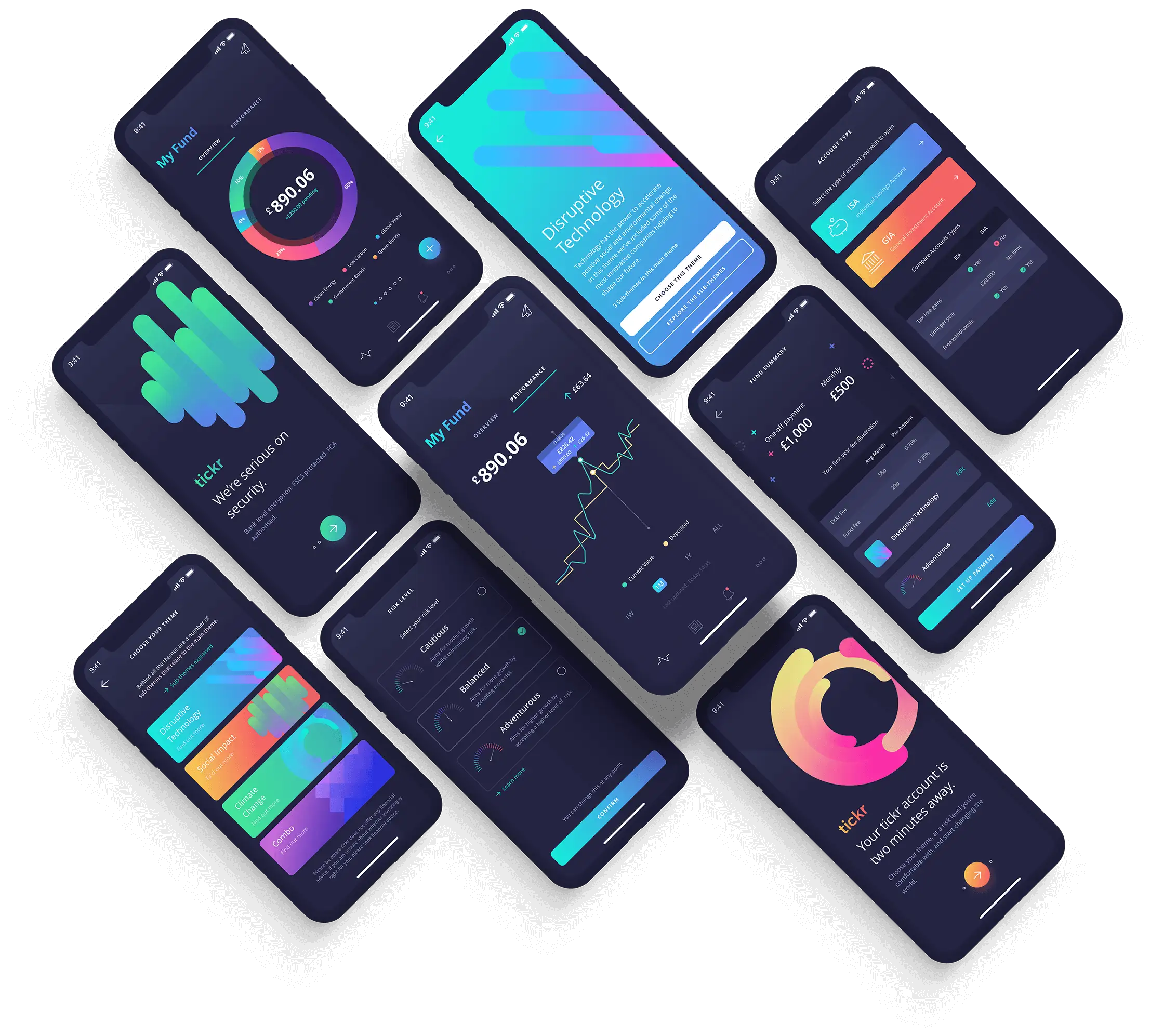 Tickr (Now Circa5000) - Mobile App, Brand, UX, UI, Visual Design